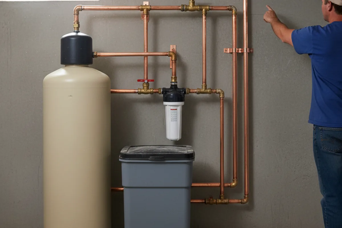 Whole-house water treatment system installed in Saint John